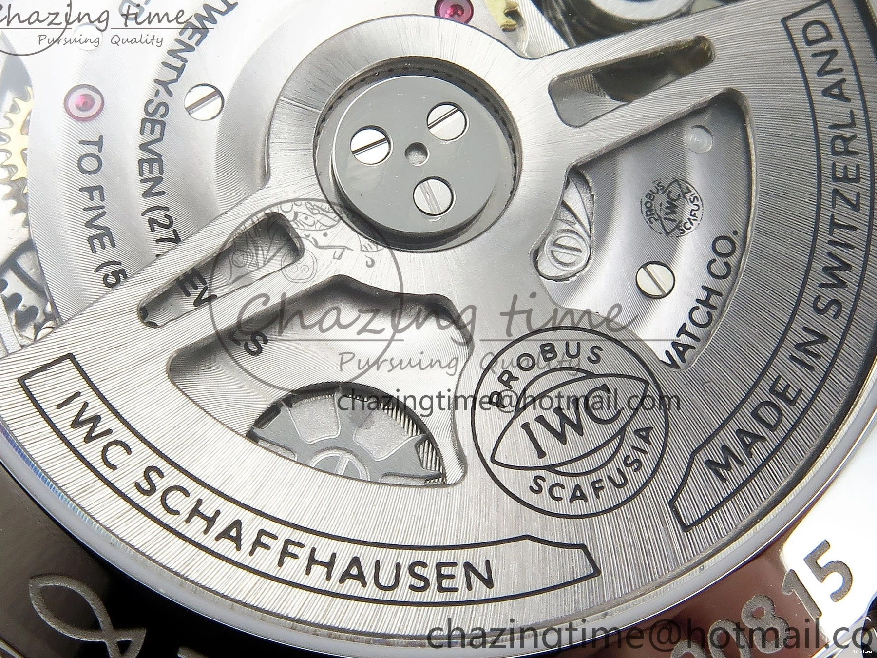 MIROTIME 1228 Portuguese Chrono IW3716 Z+F 1:1 Best Edition White Dial on Gray Rubber Strap A WrinkleFree 7014